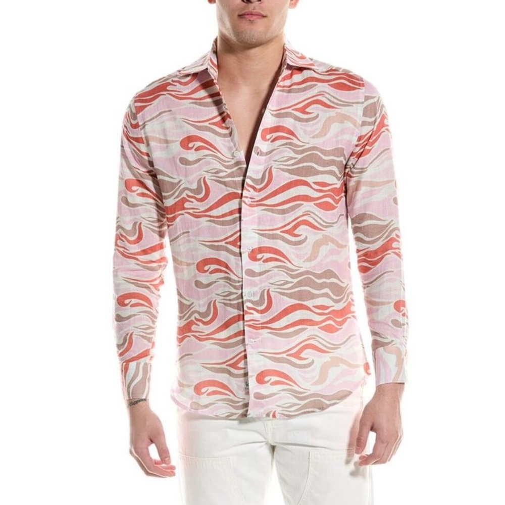 Hiho Men’s Jeremy 100% linen shirt
